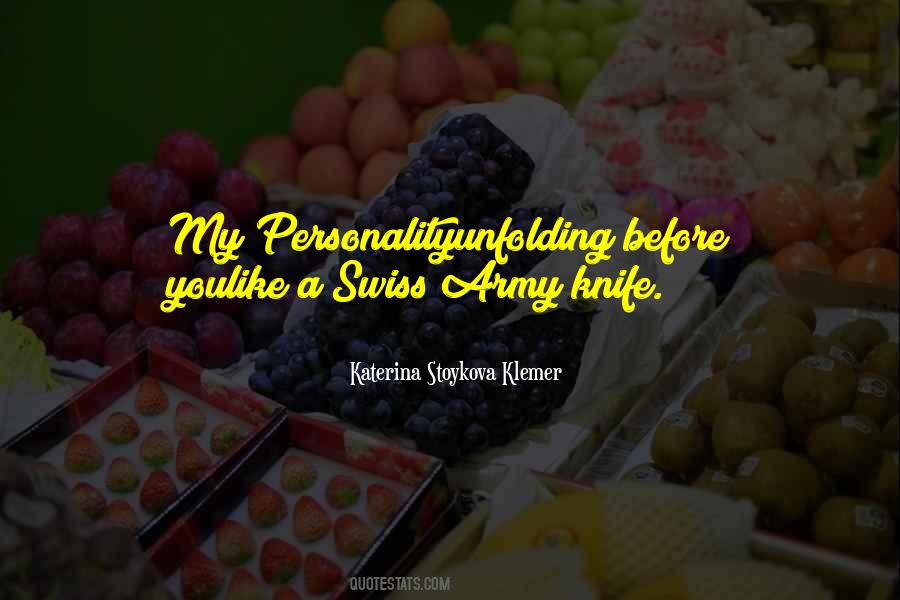 Katerina Stoykova Klemer Quotes #602209