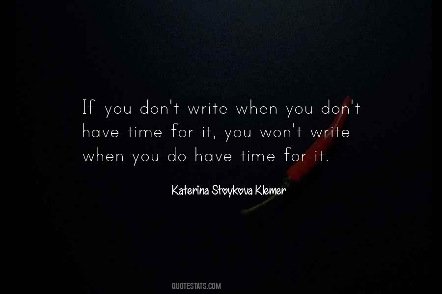 Katerina Stoykova Klemer Quotes #803084