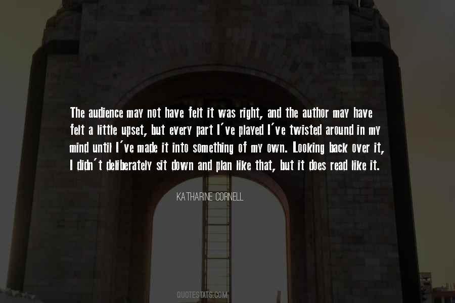 Katharine Cornell Quotes #183907