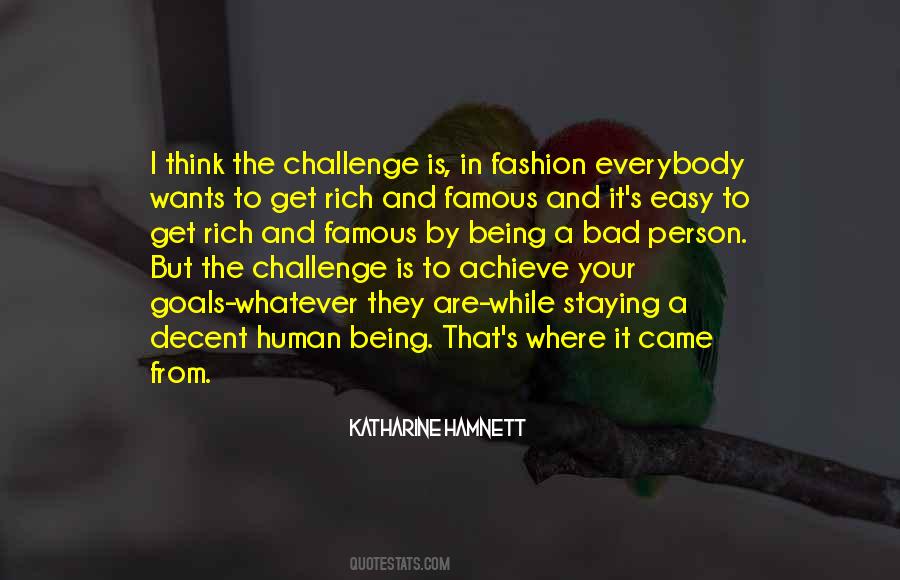 Katharine Hamnett Quotes #204272