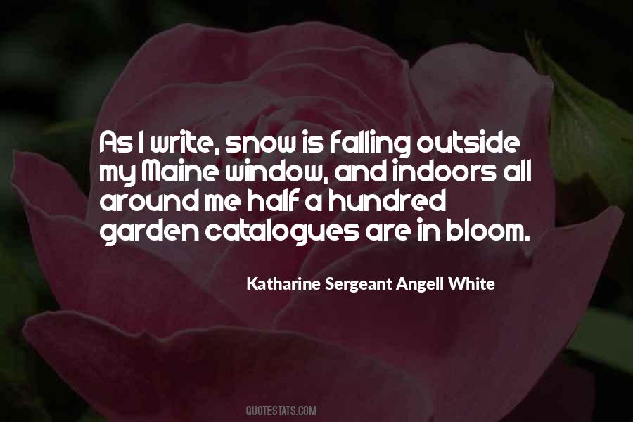 Katharine Sergeant Angell White Quotes #330245