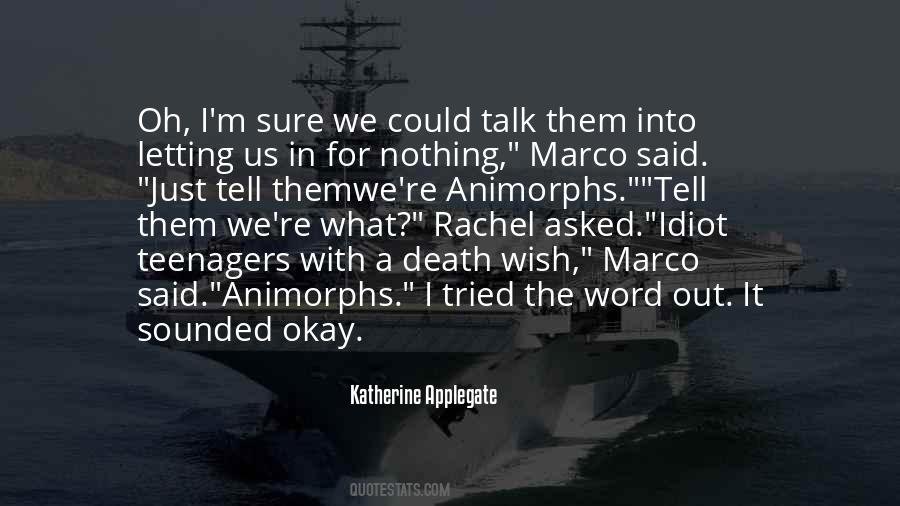 Katherine Applegate Quotes #1254373