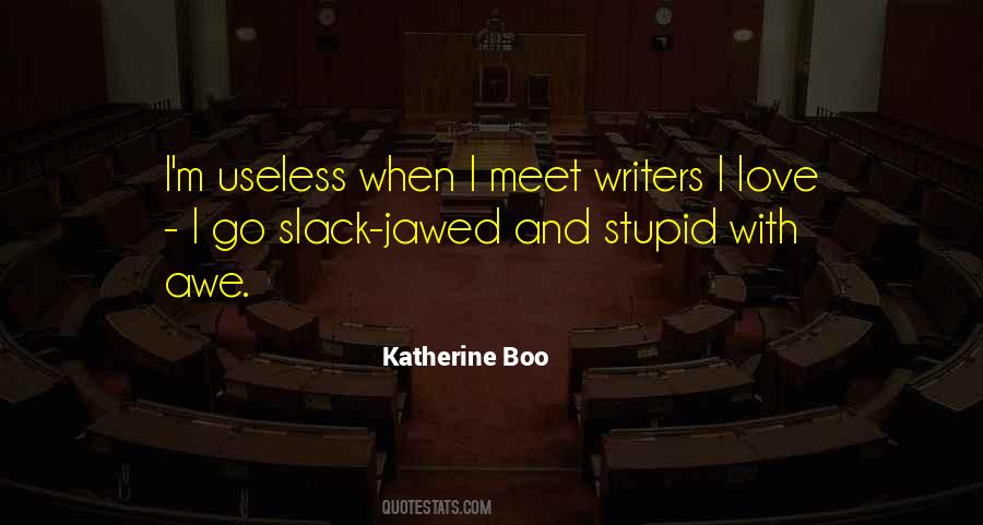 Katherine Boo Quotes #649747