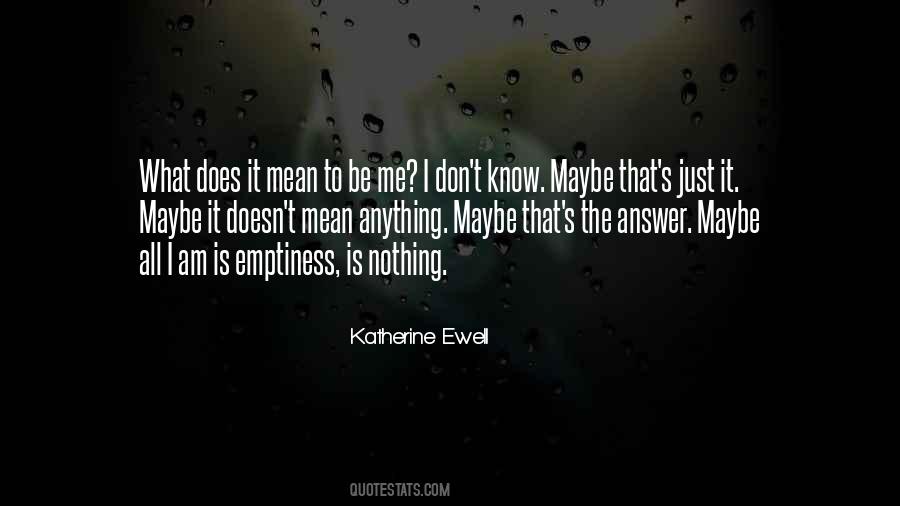 Katherine Ewell Quotes #735249