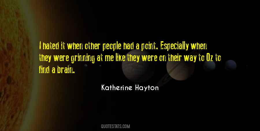 Katherine Hayton Quotes #992282