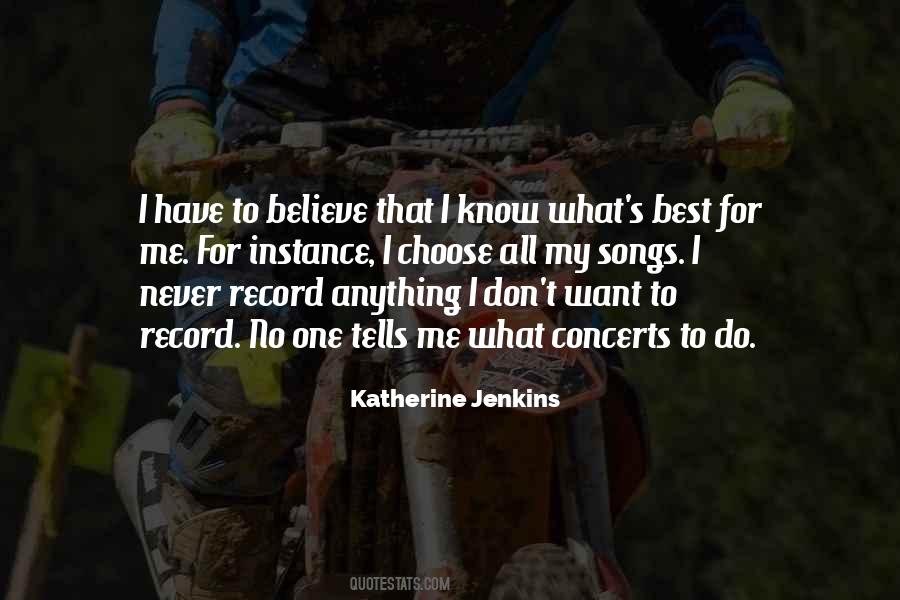 Katherine Jenkins Quotes #103026