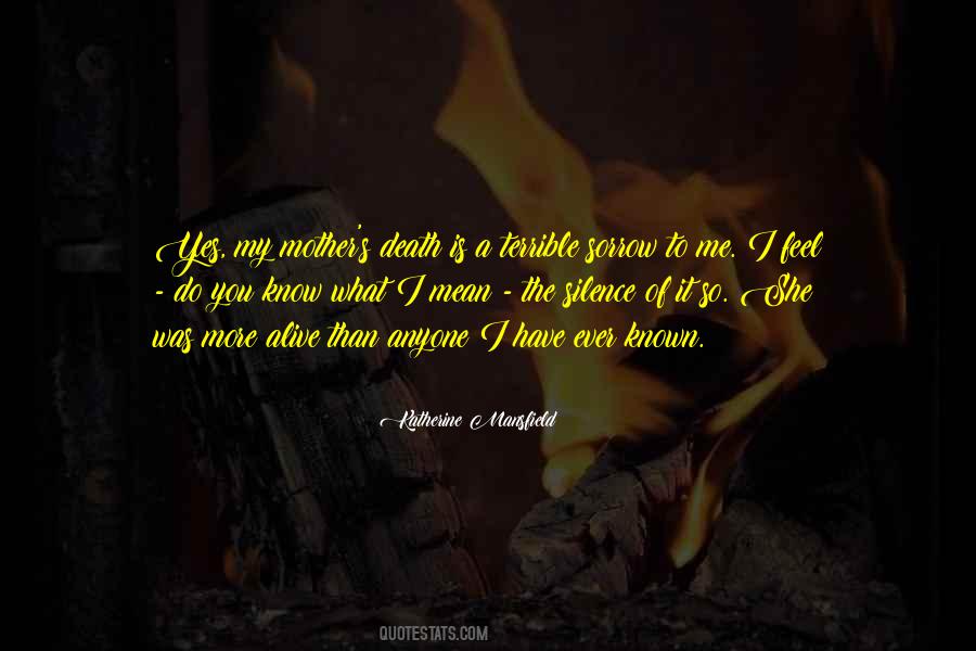 Katherine Mansfield Quotes #1609244