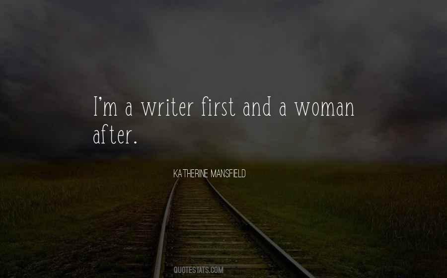 Katherine Mansfield Quotes #552177