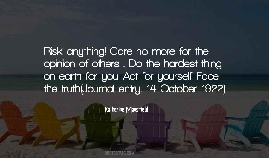 Katherine Mansfield Quotes #814621