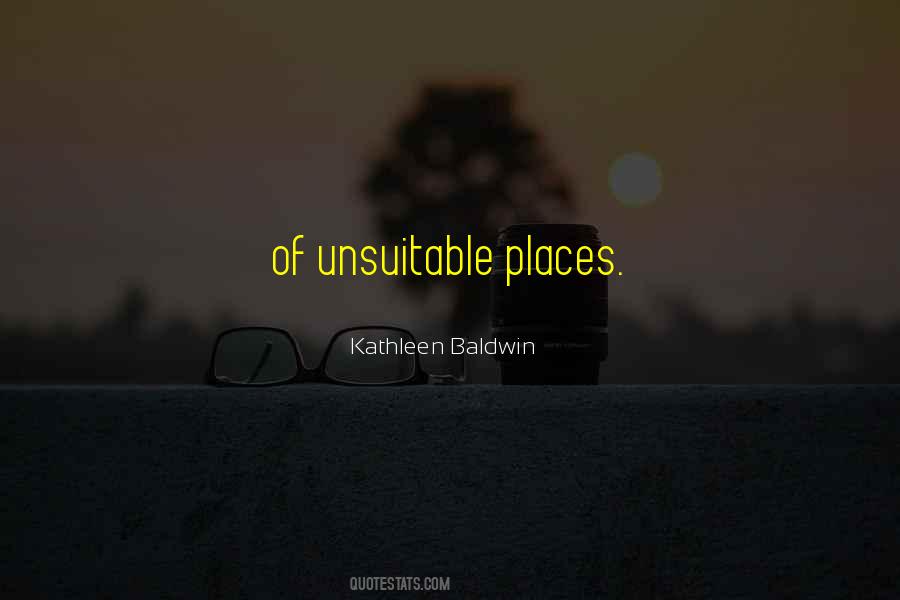 Kathleen Baldwin Quotes #1573066