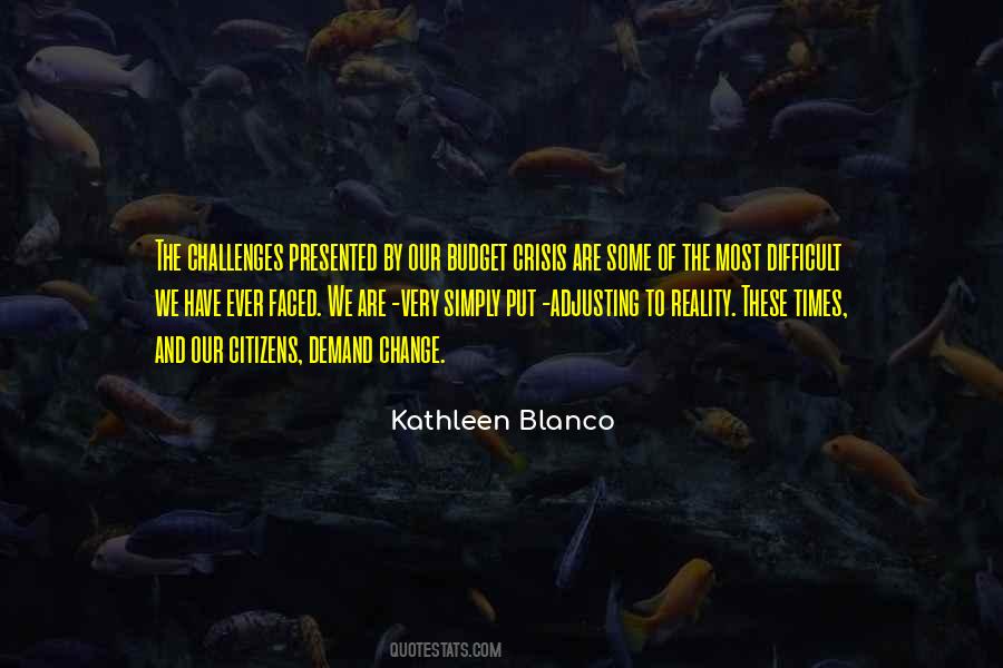 Kathleen Blanco Quotes #1136195