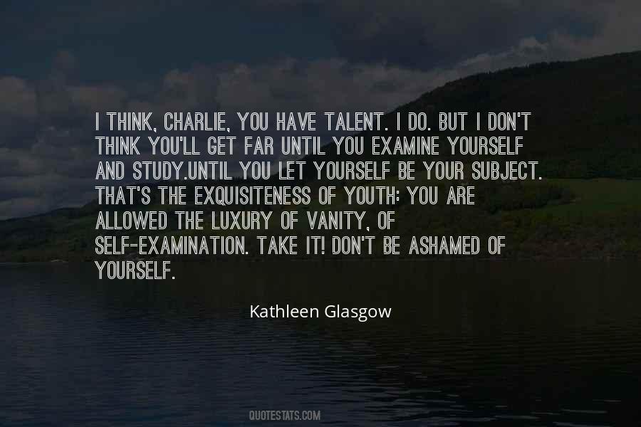 Kathleen Glasgow Quotes #1675459