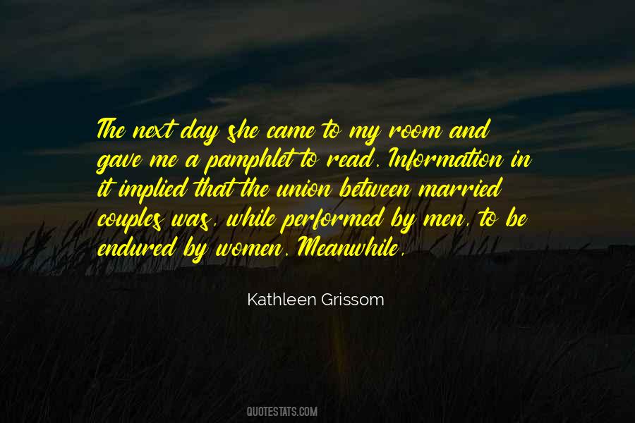 Kathleen Grissom Quotes #734527