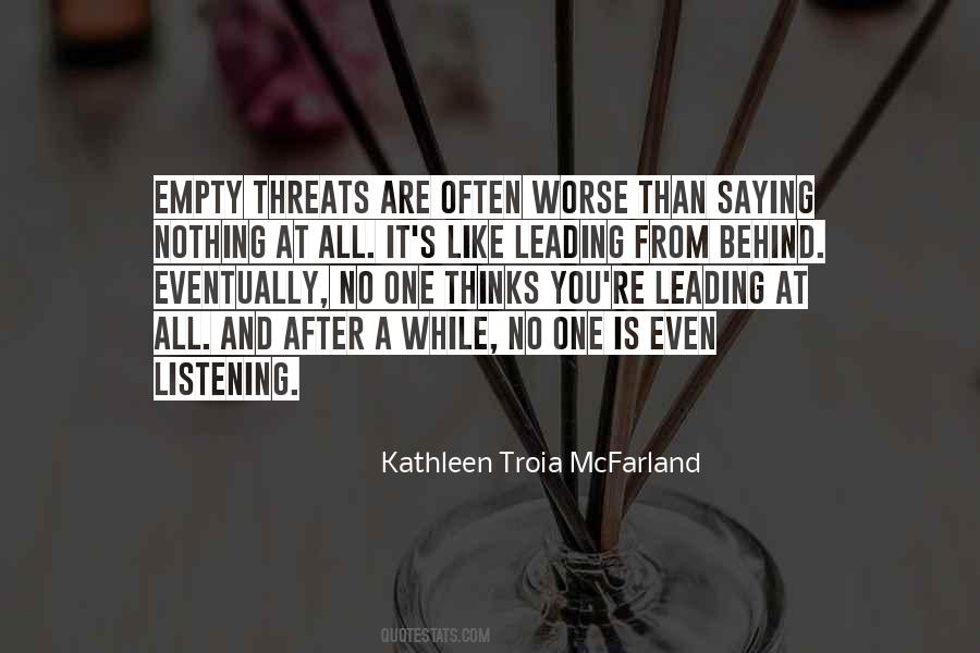 Kathleen Troia McFarland Quotes #1737385