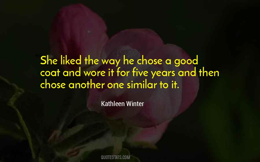 Kathleen Winter Quotes #1853332