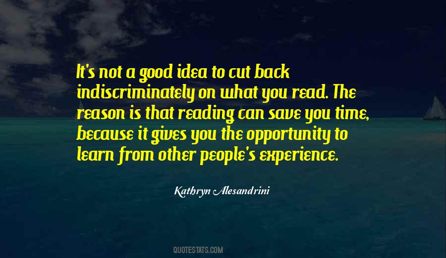 Kathryn Alesandrini Quotes #379572