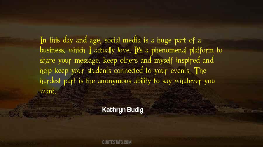 Kathryn Budig Quotes #1466627