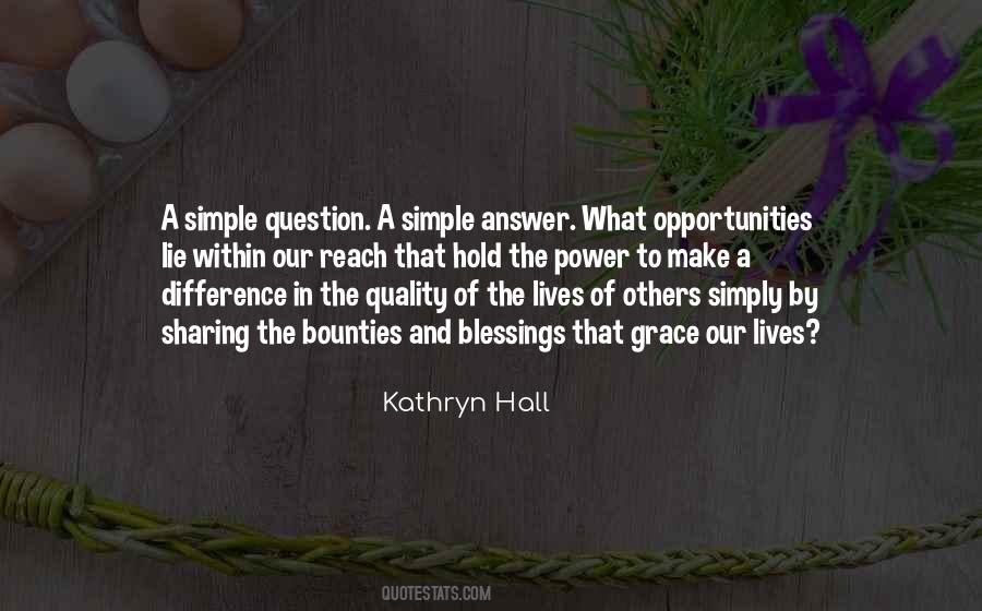 Kathryn Hall Quotes #1456593