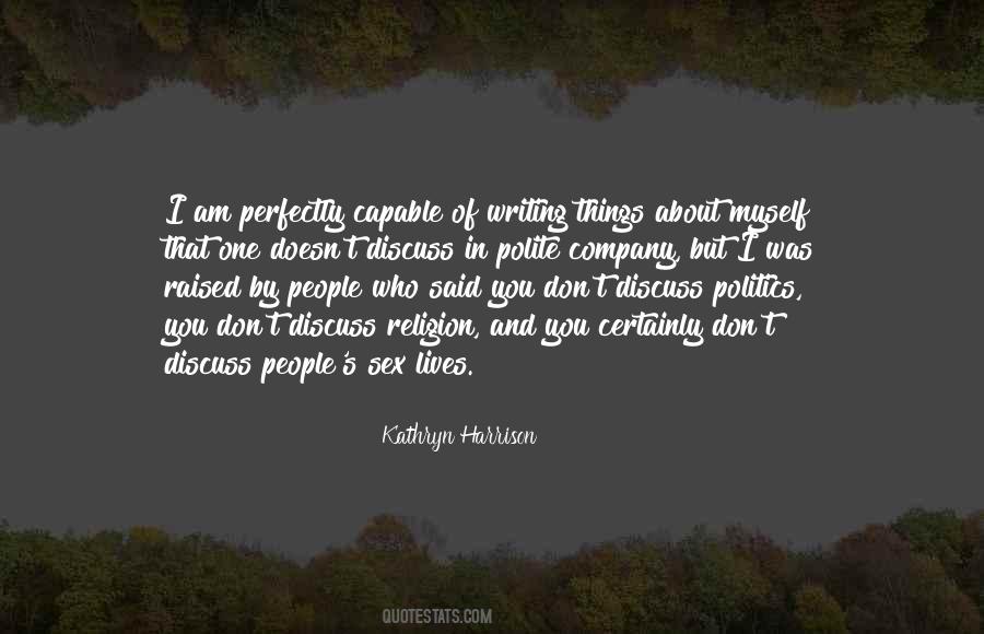 Kathryn Harrison Quotes #1252179