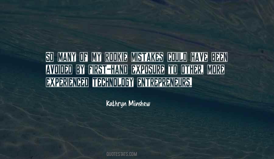Kathryn Minshew Quotes #1761079