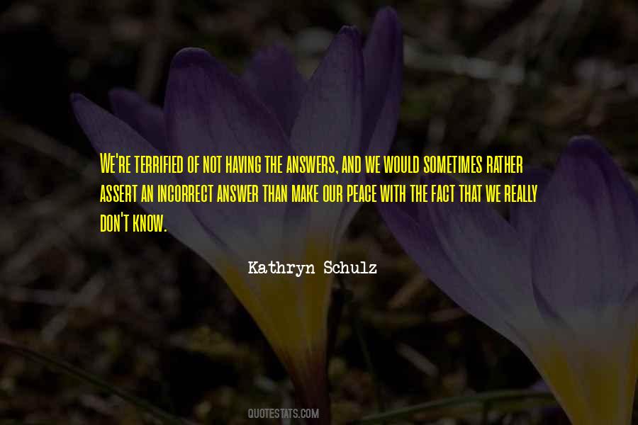 Kathryn Schulz Quotes #71800