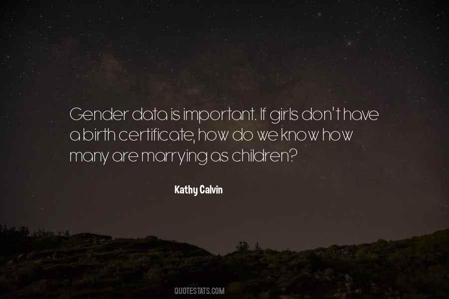 Kathy Calvin Quotes #101521