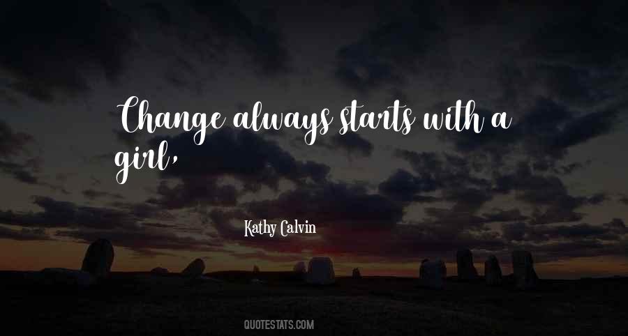 Kathy Calvin Quotes #413953