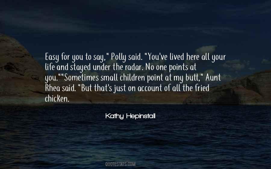 Kathy Hepinstall Quotes #942241