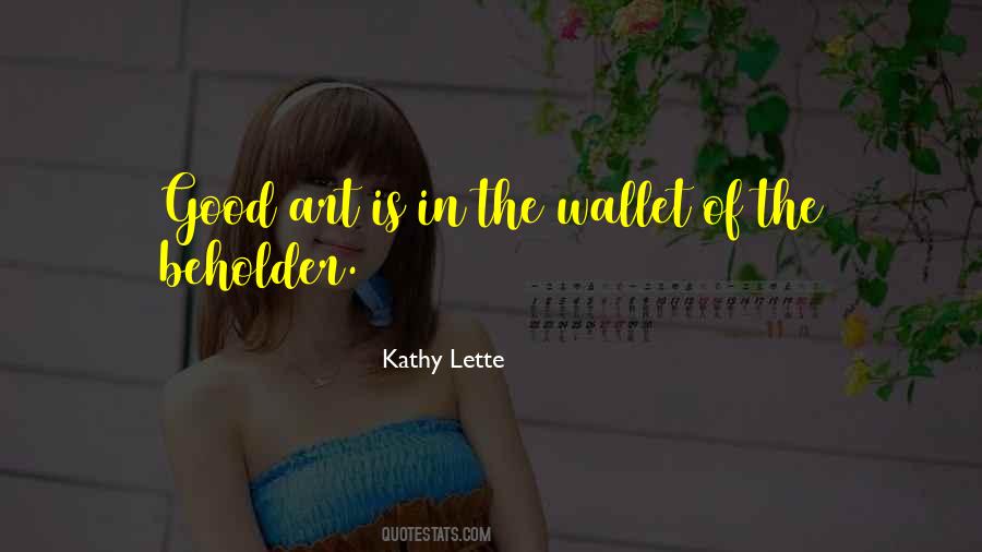 Kathy Lette Quotes #804461