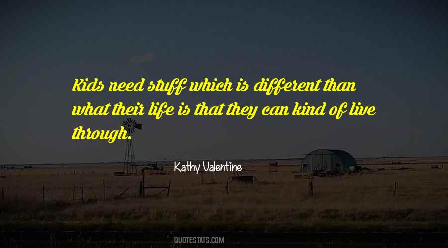 Kathy Valentine Quotes #399197