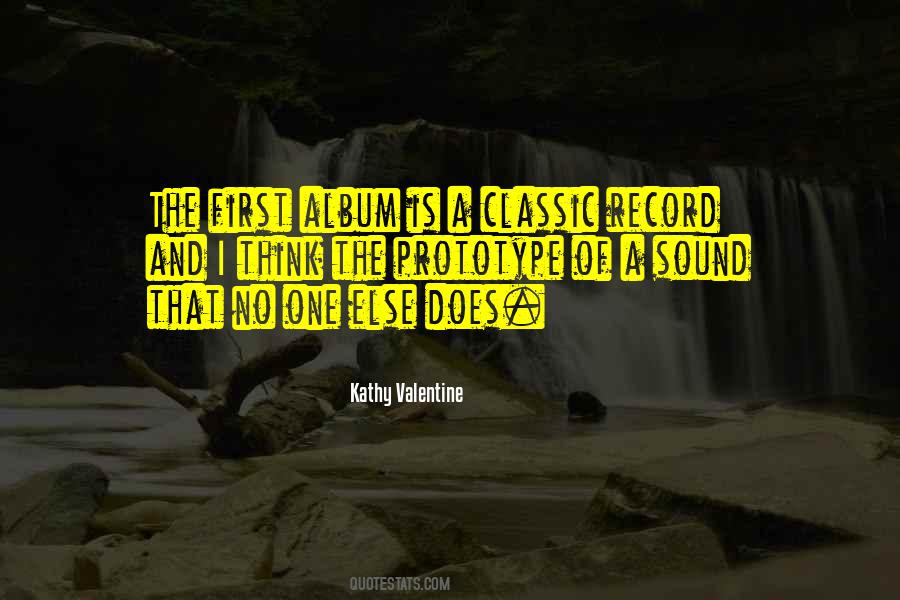 Kathy Valentine Quotes #763369