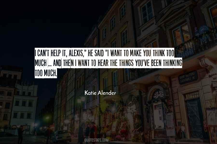 Katie Alender Quotes #136910
