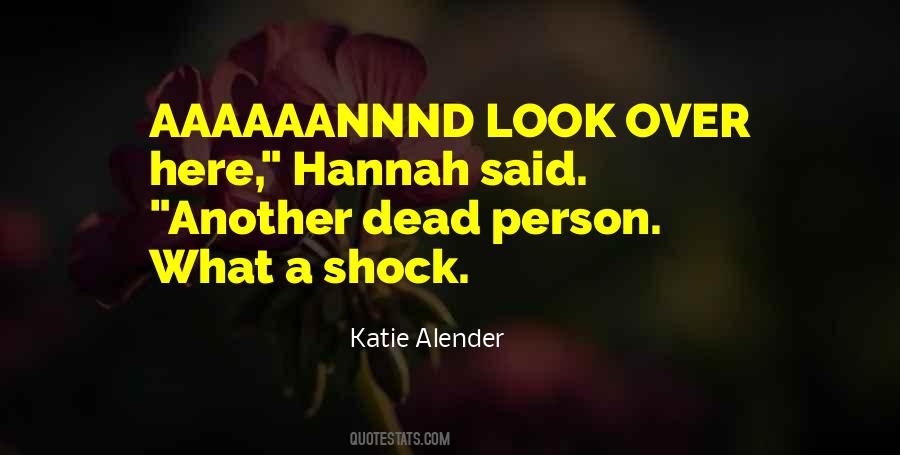 Katie Alender Quotes #457533