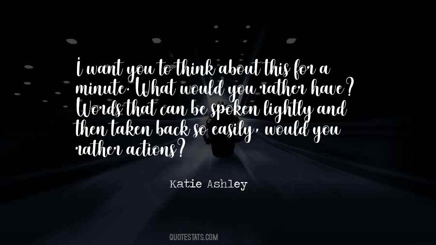 Katie Ashley Quotes #211427