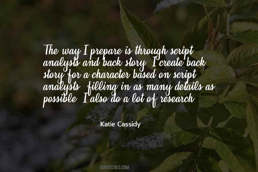 Katie Cassidy Quotes #1715791