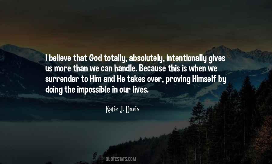 Katie J. Davis Quotes #957408