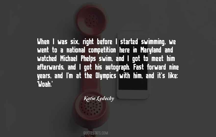 Katie Ledecky Quotes #574550