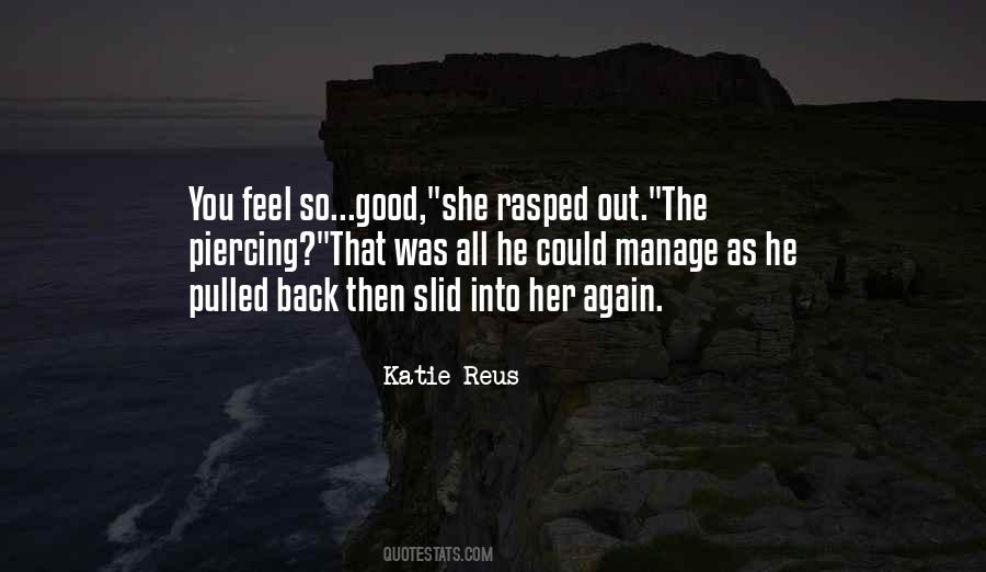 Katie Reus Quotes #1635290