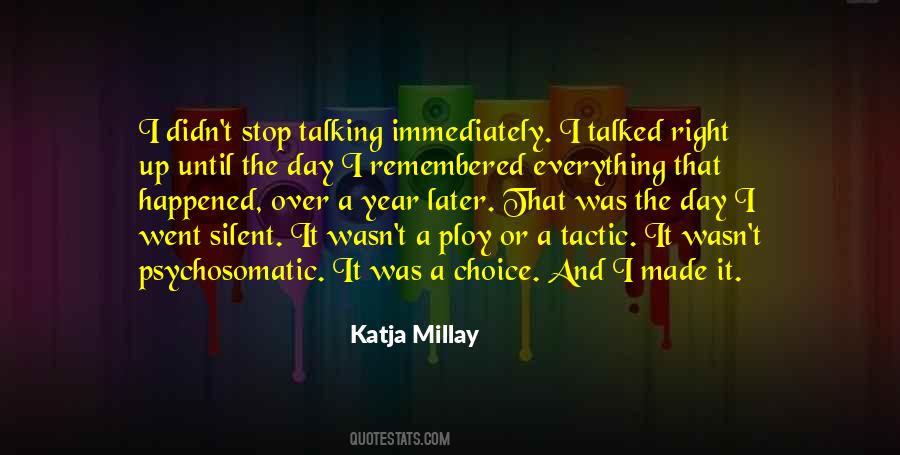 Katja Millay Quotes #210233