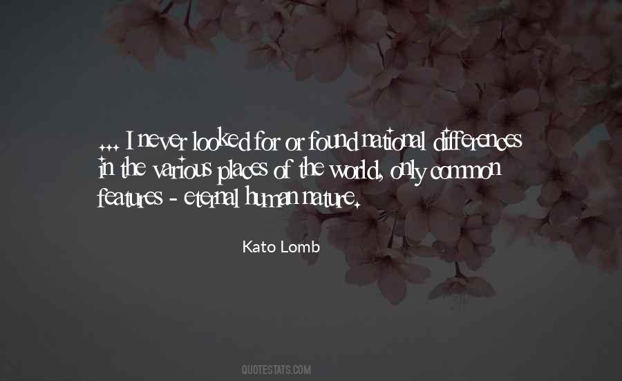 Kato Lomb Quotes #1443315