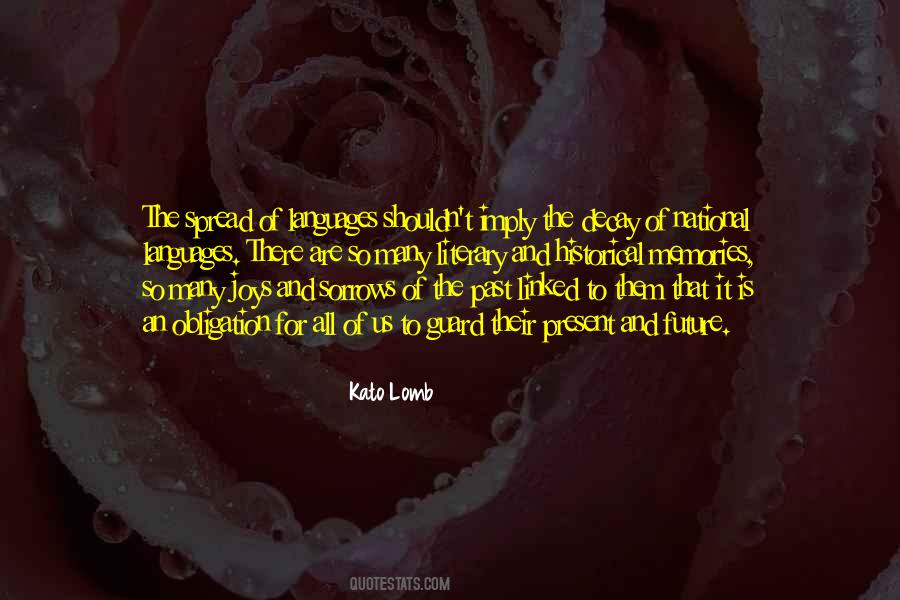 Kato Lomb Quotes #1448192