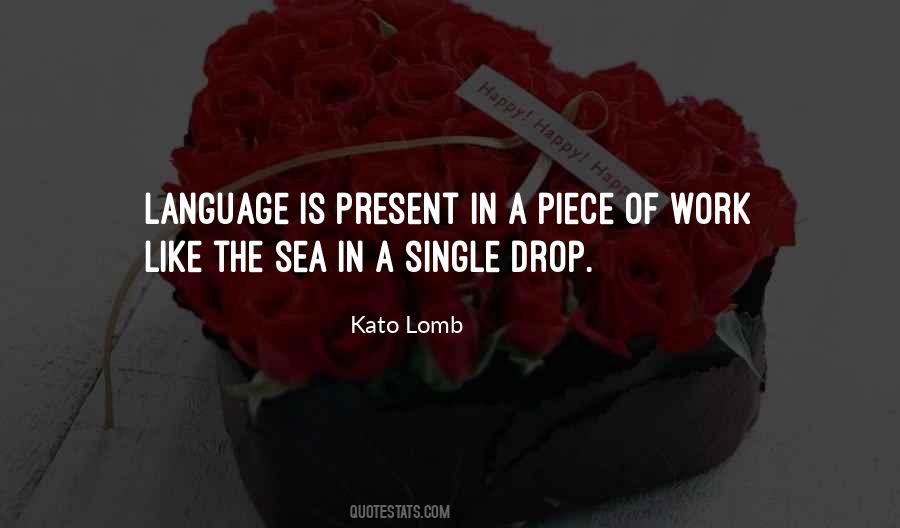 Kato Lomb Quotes #537611