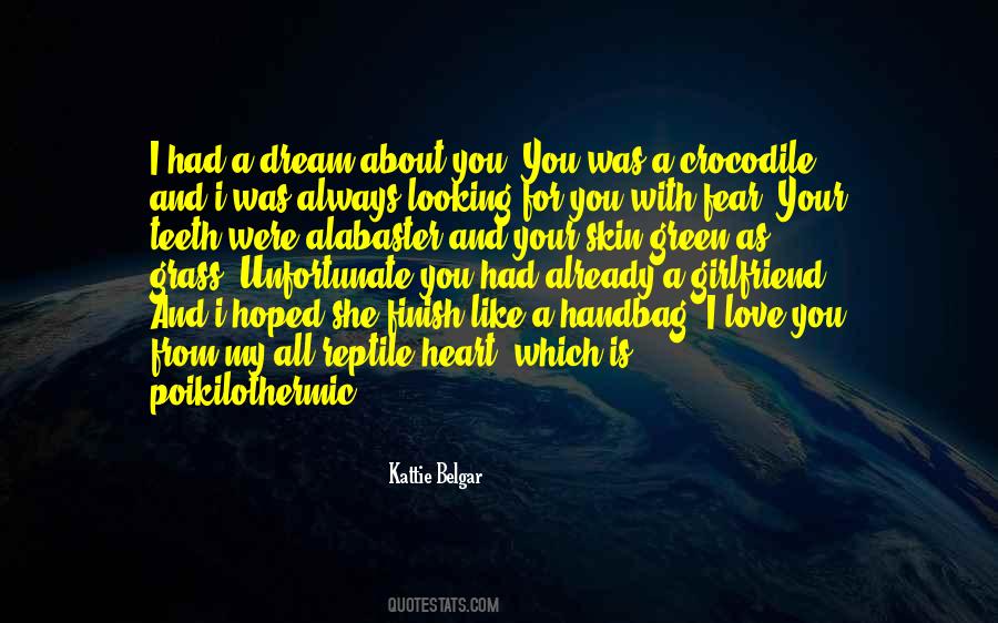 Kattie Belgar Quotes #1043410