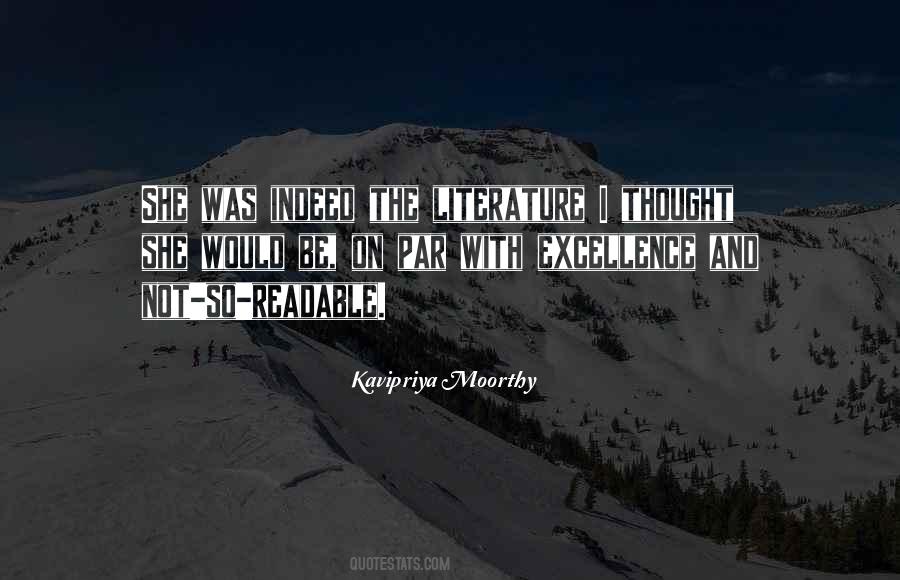 Kavipriya Moorthy Quotes #271644