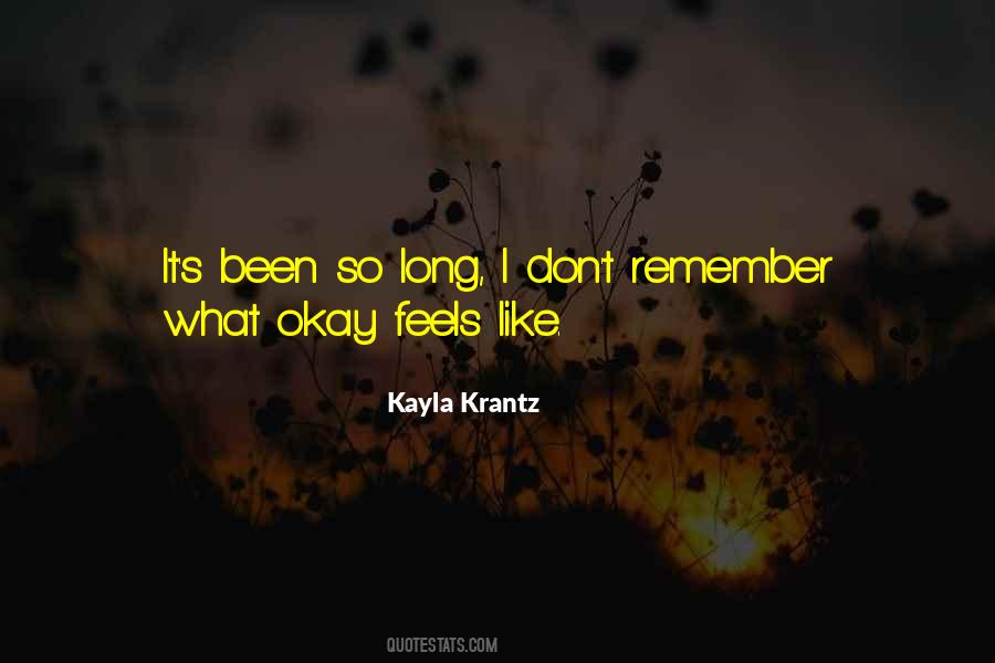 Kayla Krantz Quotes #256990