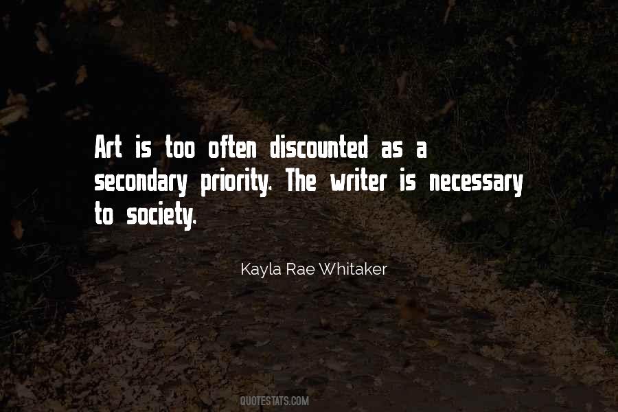 Kayla Rae Whitaker Quotes #1561622
