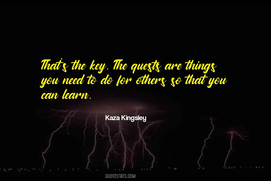 Kaza Kingsley Quotes #1455038