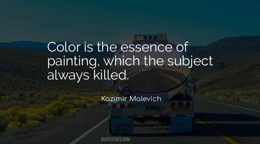 Kazimir Malevich Quotes #66193