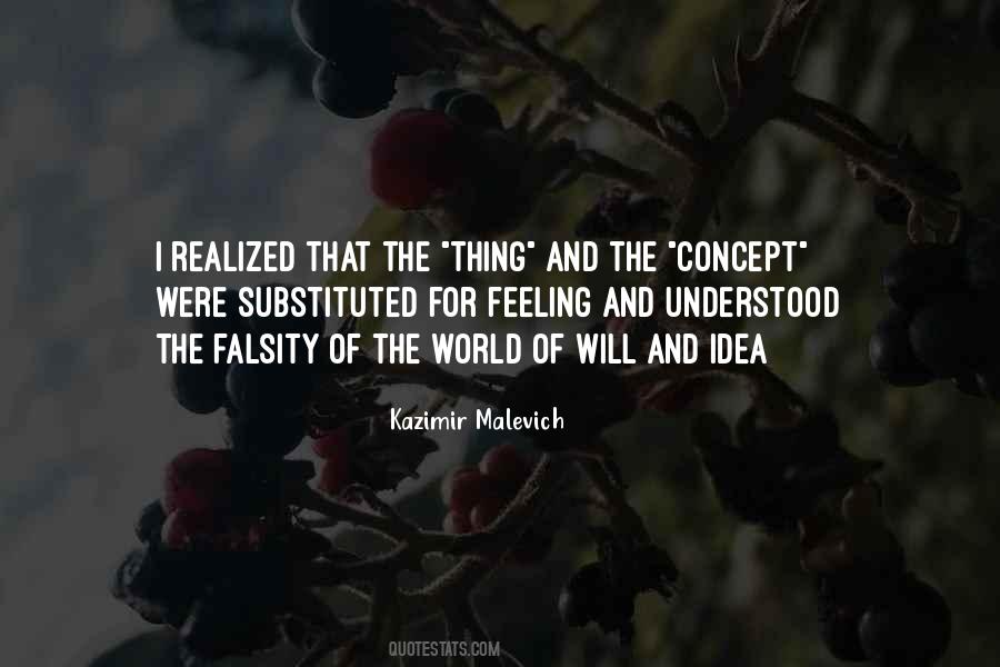 Kazimir Malevich Quotes #786289