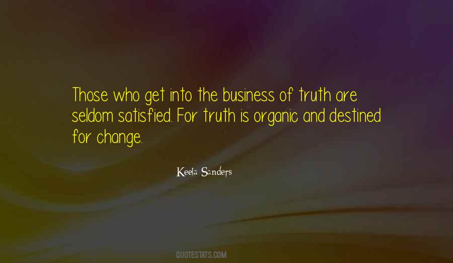 Keela Sanders Quotes #1340753